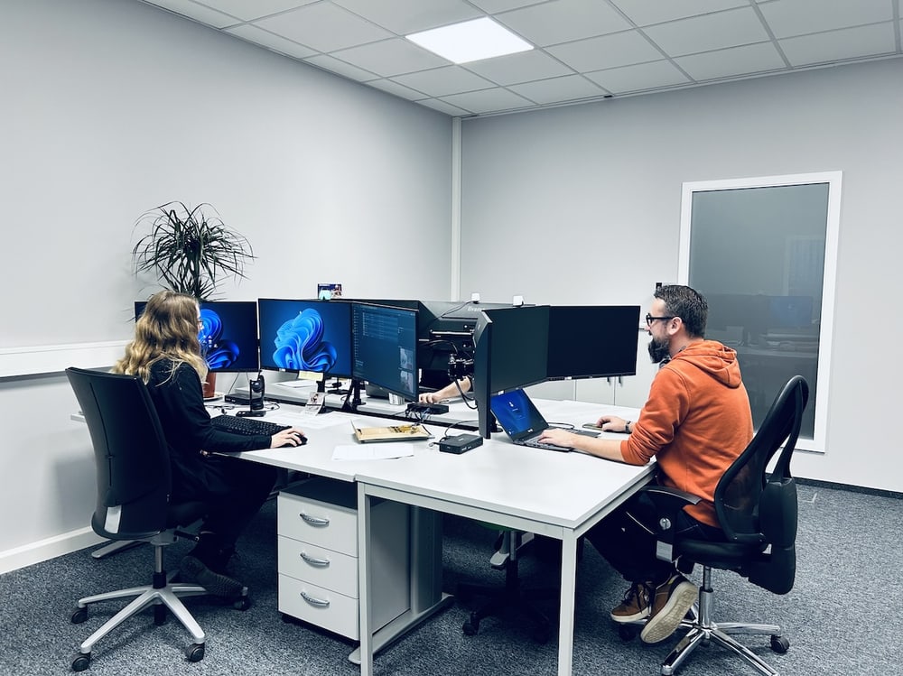 Moderne Arbeitsplätze bei xenonet